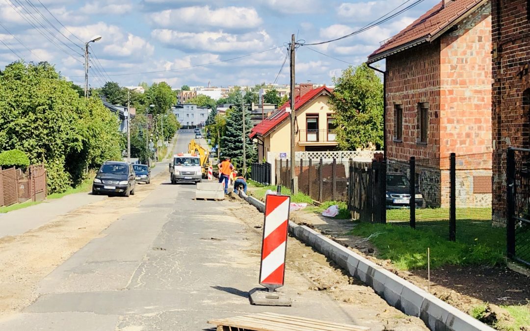 Trwa długo oczekiwany remont ul. Repeckiej w Tarnowskich Górach