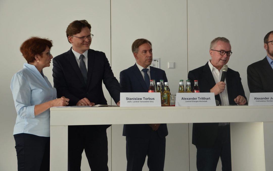 Delegacja z powiatu w Erlangen