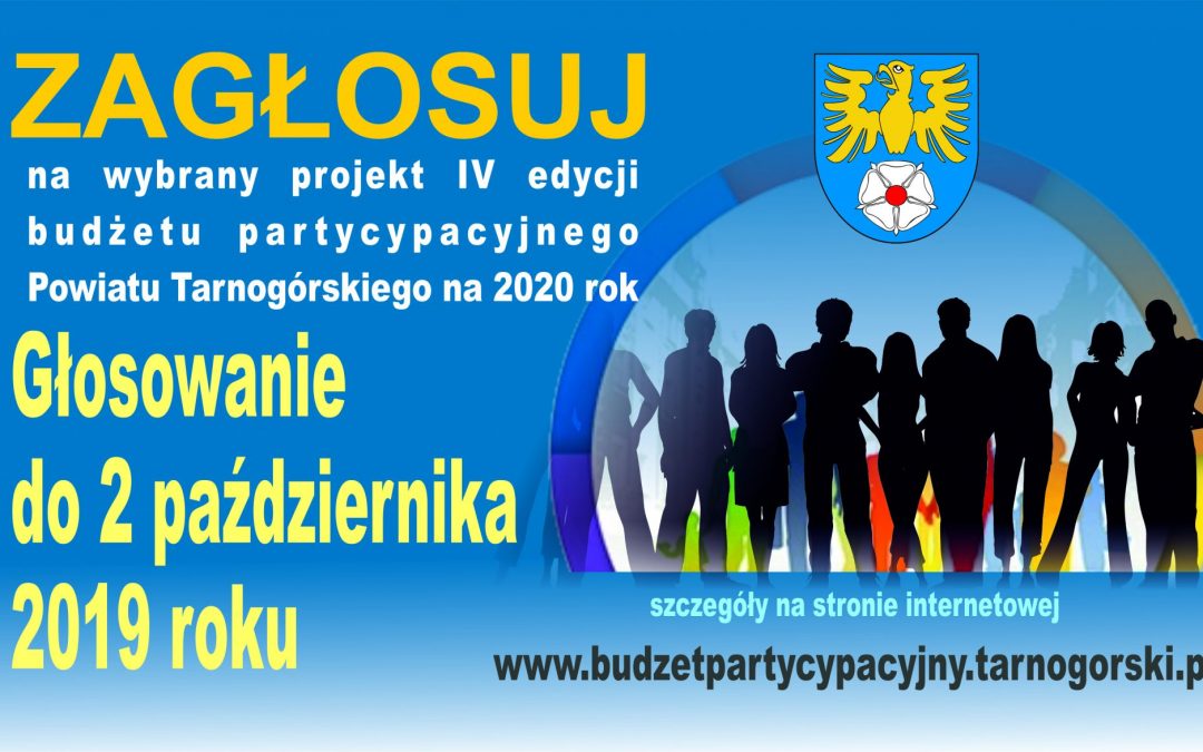 Głosowanie przedłużone do 2 października!