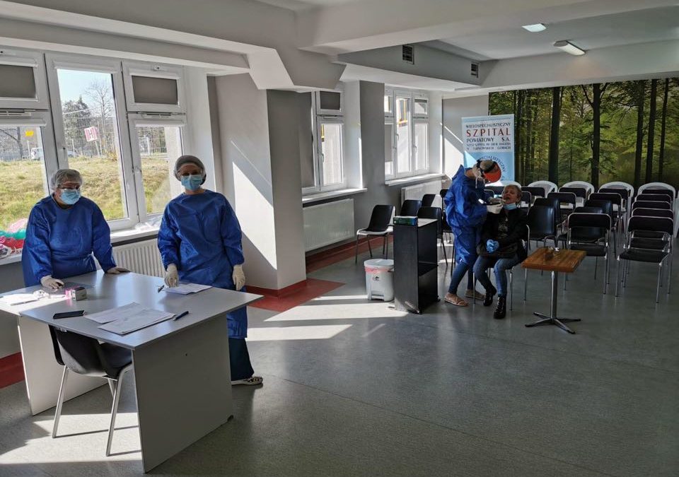 Testy dla personelu medycznego tarnogórskiego szpitala