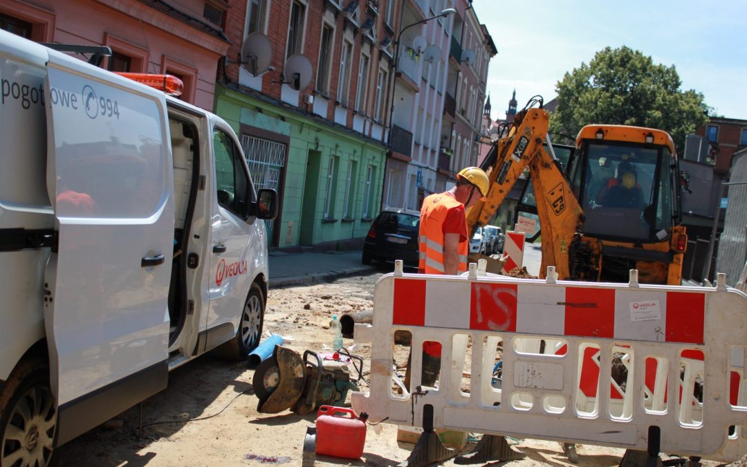 PWiK zakończył I etap wymiany sieci w ul. Powstańców Śląskich