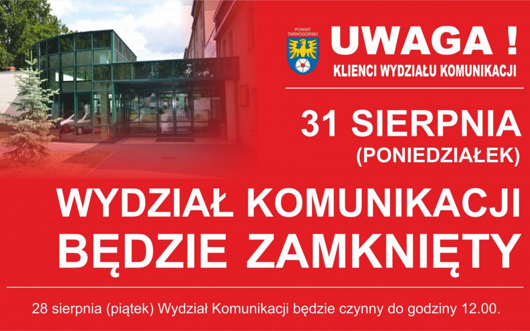 Nieczynny Wydział Komunikacji