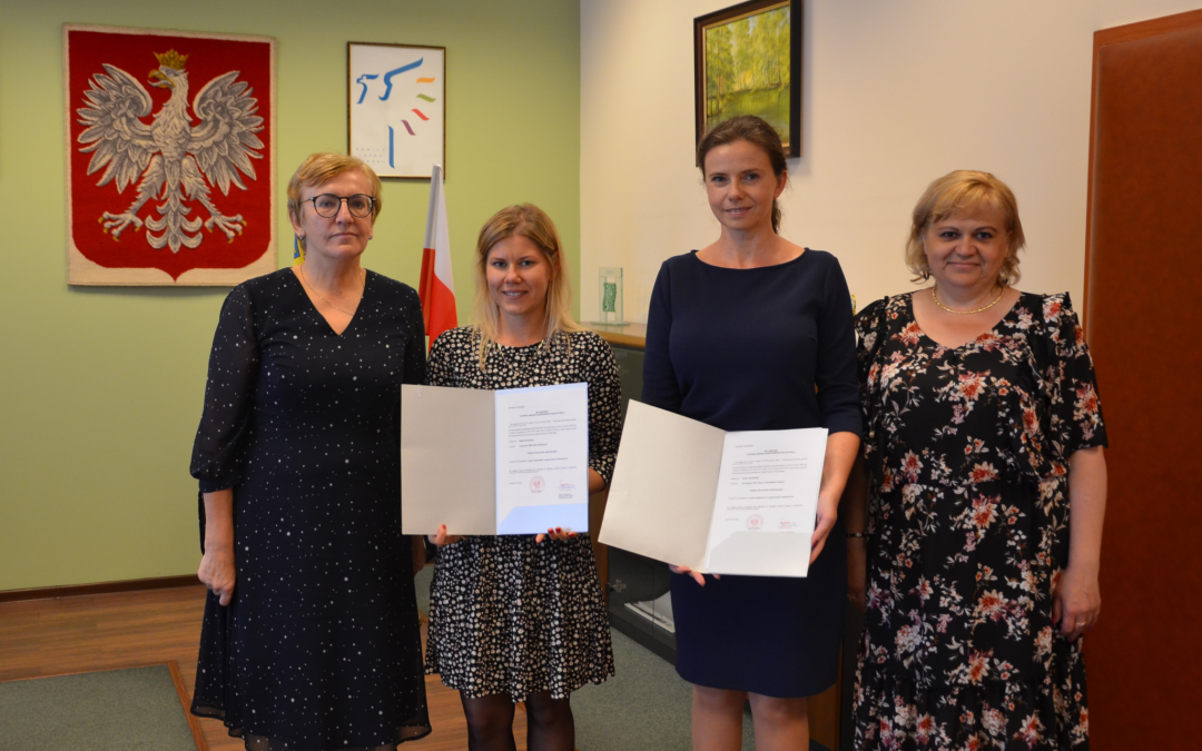 Wręczenie aktu nadania stopnia awansu zawodowego nauczyciela
