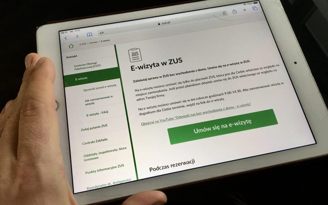 E-wizyta w ZUS