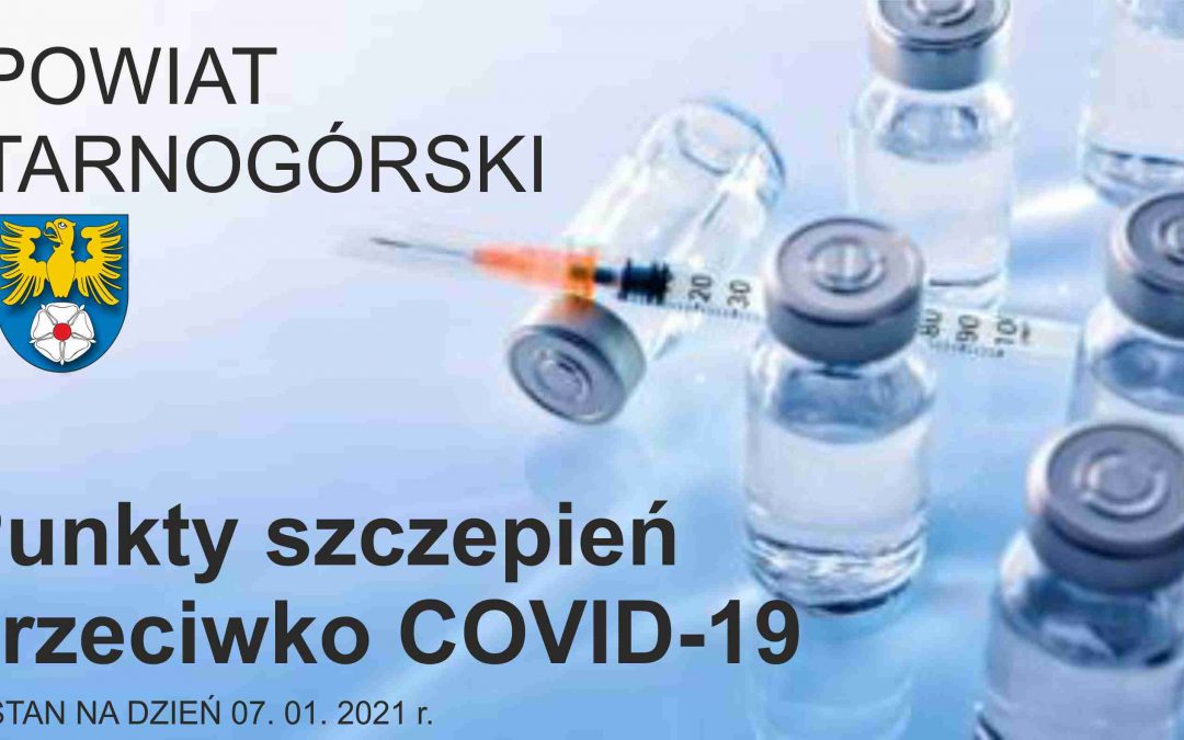 Lista punktów szczepień przeciw COVID-19