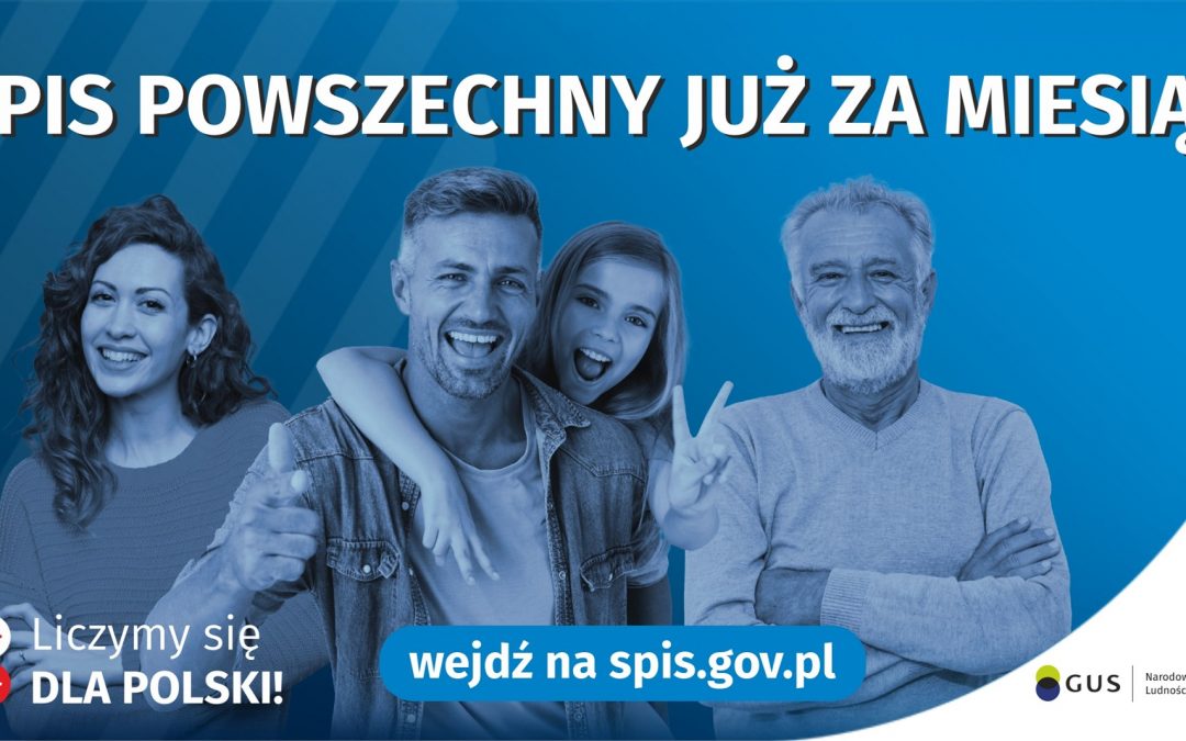 Spis powszechny już za miesiąc!