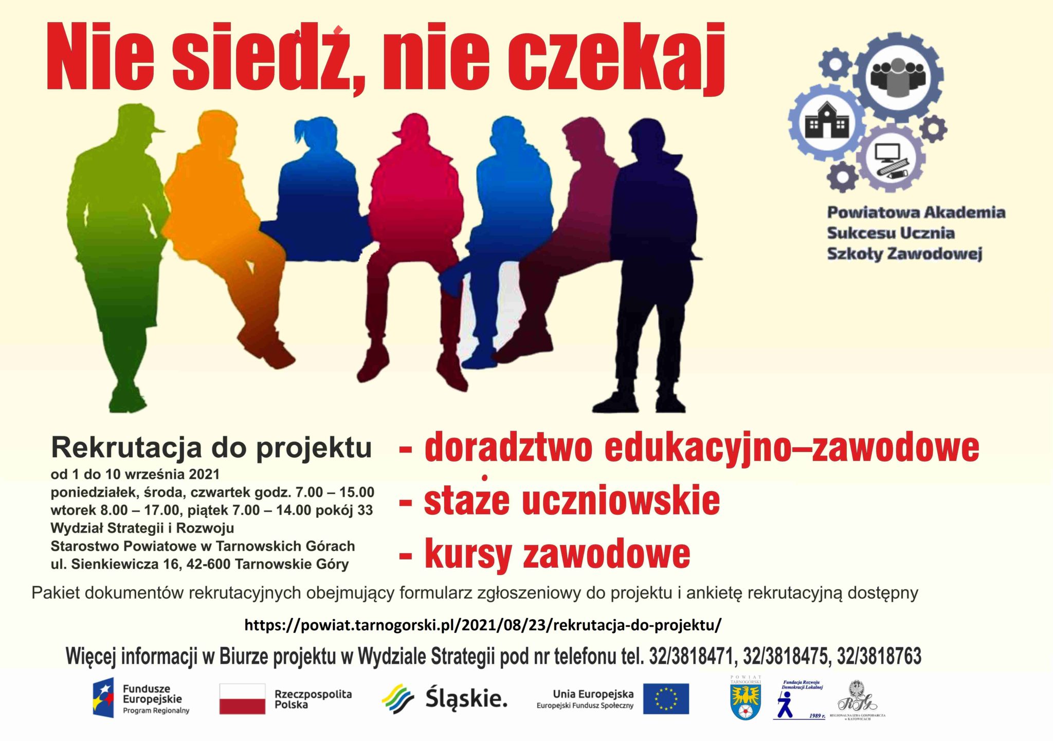 plakat promujący projekt