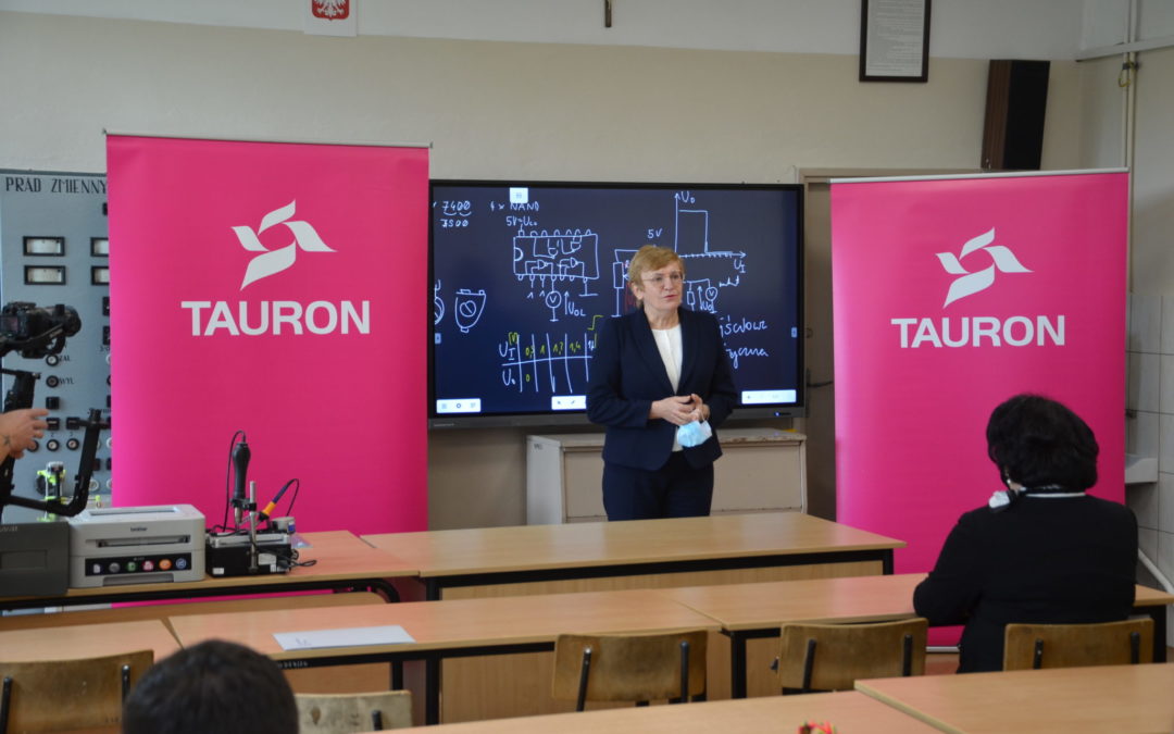 Nowe wyposażenie pracowni w tarnogórskim Mechaniku