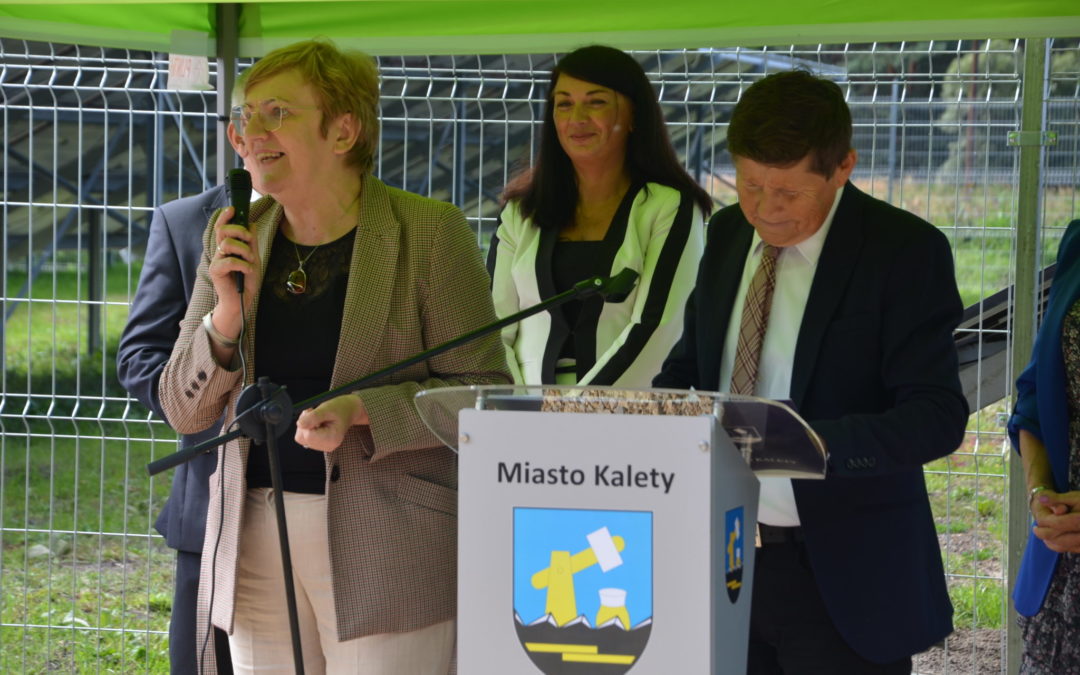 Otwarcie „Farmy fotowoltaicznej” w Kaletach