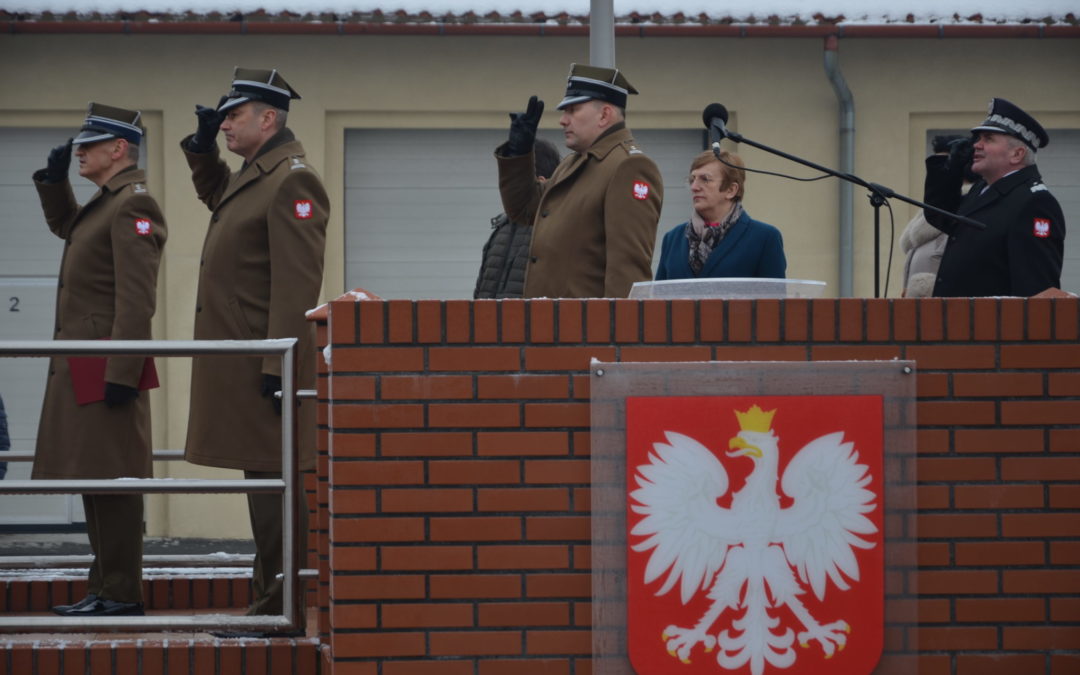 Uroczyste przekazanie obowiązków dowódcy tarnogórskiego 5. PUŁKU CHEMICZNEGO
