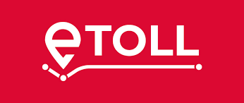 Awatar z napisem e-toll na czerownym tle białe litery