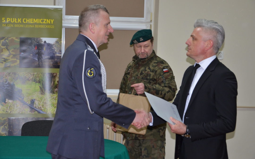 płk Bogusław Marek nowym dowódcą 5. Pułku Chemicznego