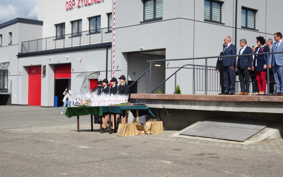 Remiza OSP Żyglinek w nowym wydaniu