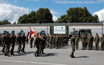 Uroczysty apel w tarnogórskiej jednostce wojskowej