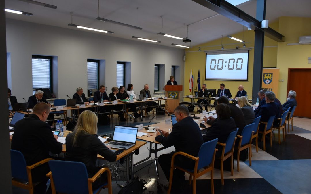 Sesja Rady Powiatu Tarnogórskiego
