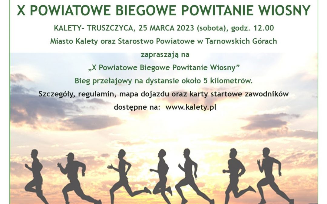 X Powiatowe Biegowe Powitanie Wiosny