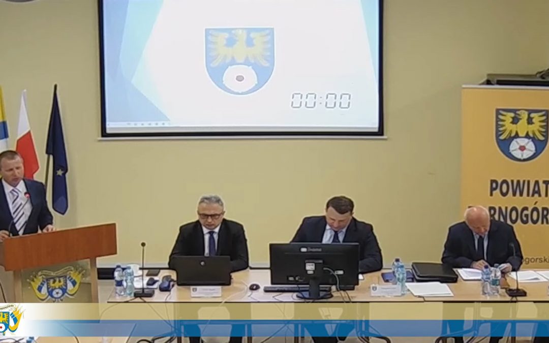 LIV sesja Rady Powiatu Tarnogórskiego