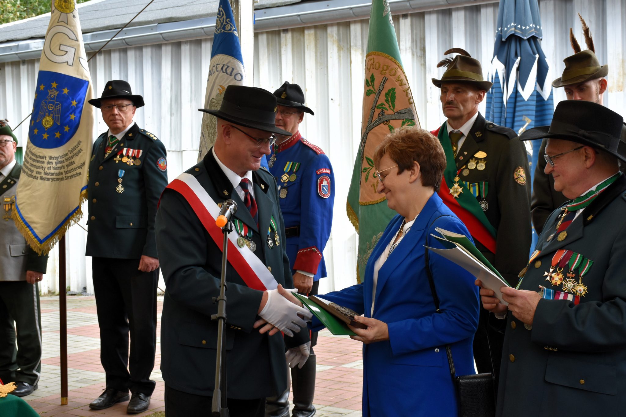 ceremonia przekazania sztandaru