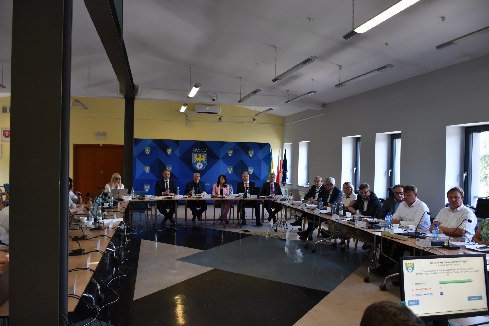 Sesja absolutoryjna i głosowanie nad wotum zaufania dla Zarządu Powiatu