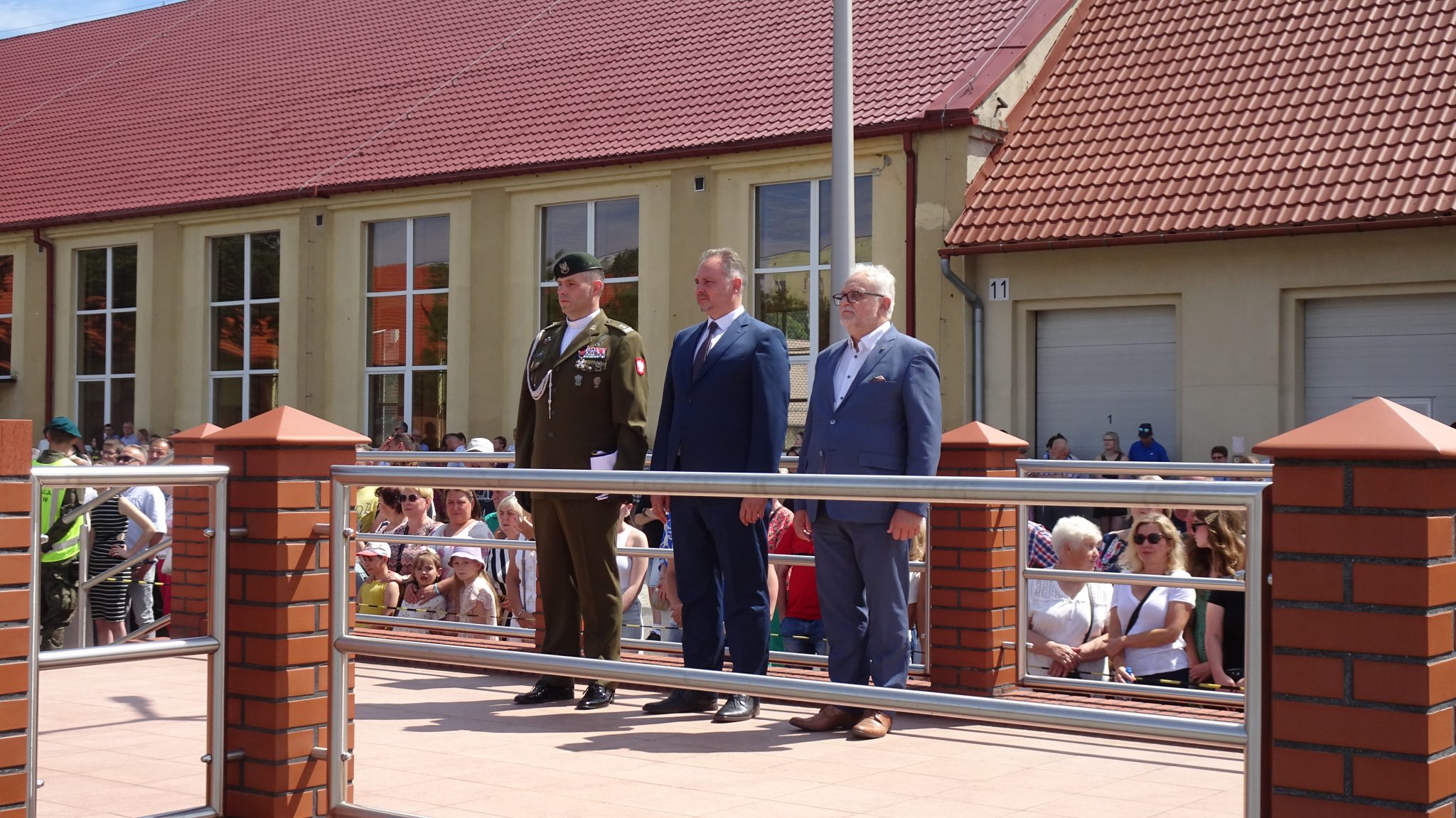 Przysięga elewów Dobrowolnej Zasadniczej Służby Wojskowej w 5. Pułku Chemicznym