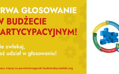 Budżet partycypacyjny – trwa głosowanie