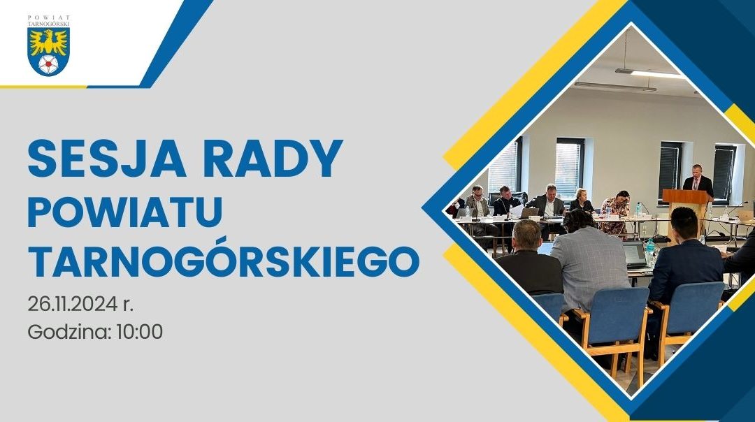 VIII sesja Rady Powiatu Tarnogórskiego