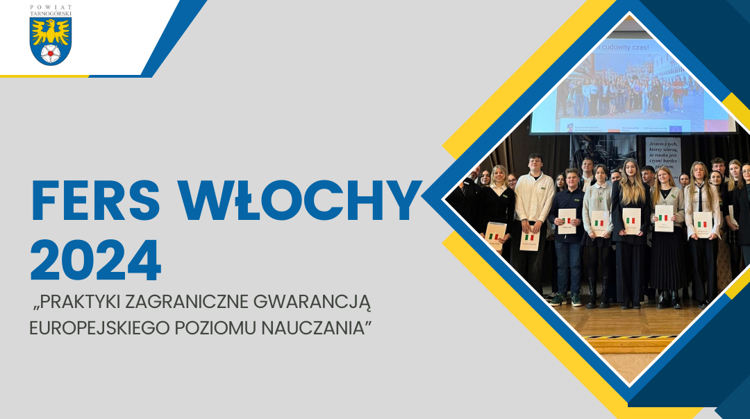 Podsumowanie projektu FERS Włochy 2024 – Sukces uczniów Chemika!