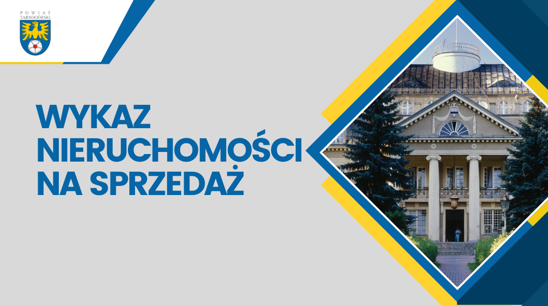 Wykaz nieruchomości przeznaczonej do sprzedaży