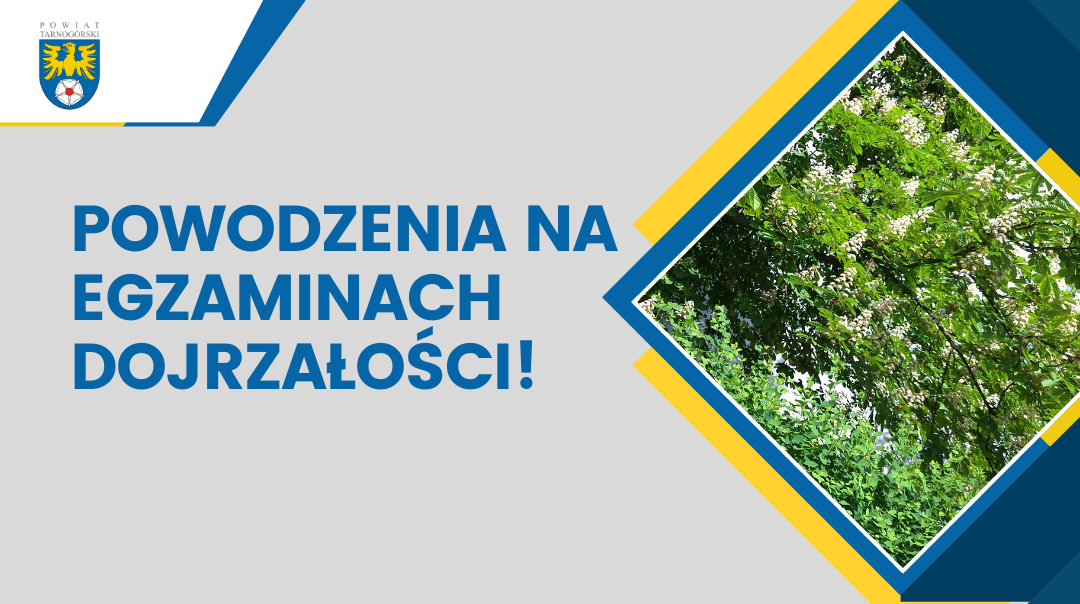 Maturzyści, trzymamy za Was kciuki!