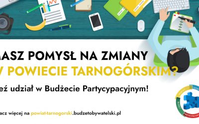 Budżet Partycypacyjny Powiatu Tarnogórskiego na rok 2026!