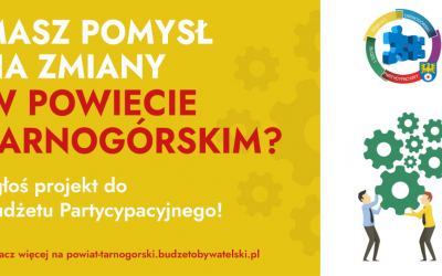 Zgłoś projekt do Budżetu Partycypacyjnego Powiatu Tarnogórskiego na rok 2026