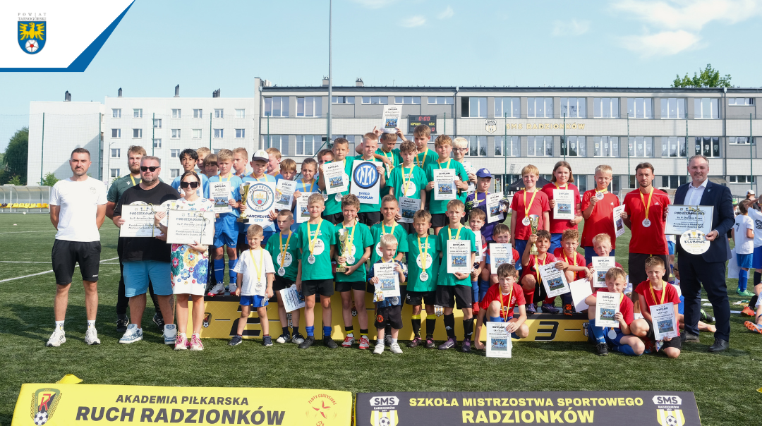 Dziecięce święto futbolu w Radzionkowie