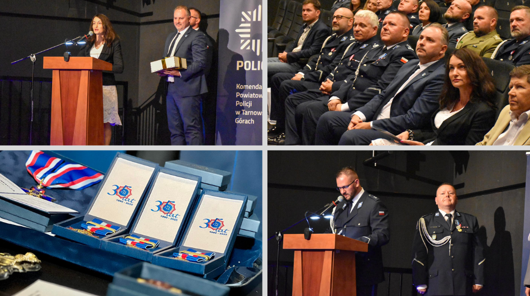 Wczoraj w Tarnogórskim Centrum Kultury świętowaliśmy Dzień Policjanta!
