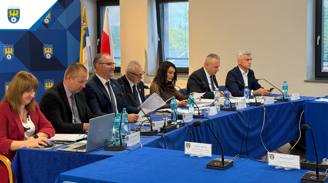 Podsumowanie XIX Sesji Rady Powiatu Tarnogórskiego