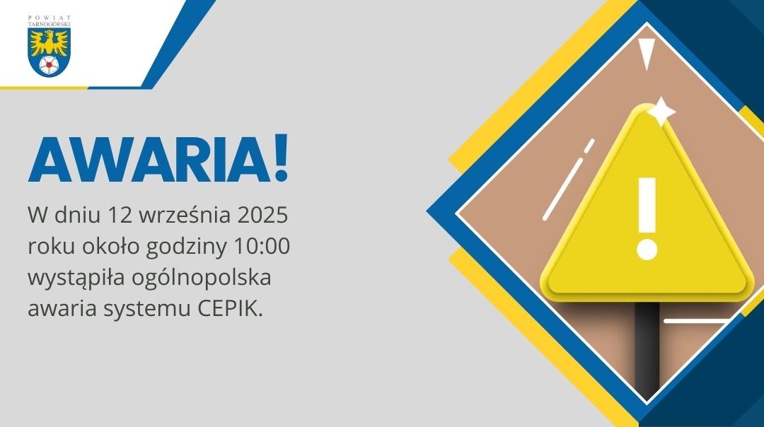 Ogólnopolska awaria systemu CEPIK