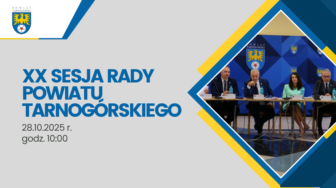 XX Sesja Rady Powiatu Tarnogórskiego
