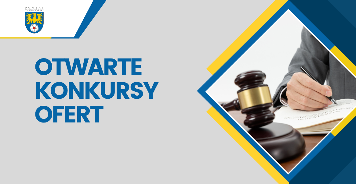 Otwarte konkursy ofert na realizację zadań publicznych Powiatu Tarnogórskiego w roku 2027