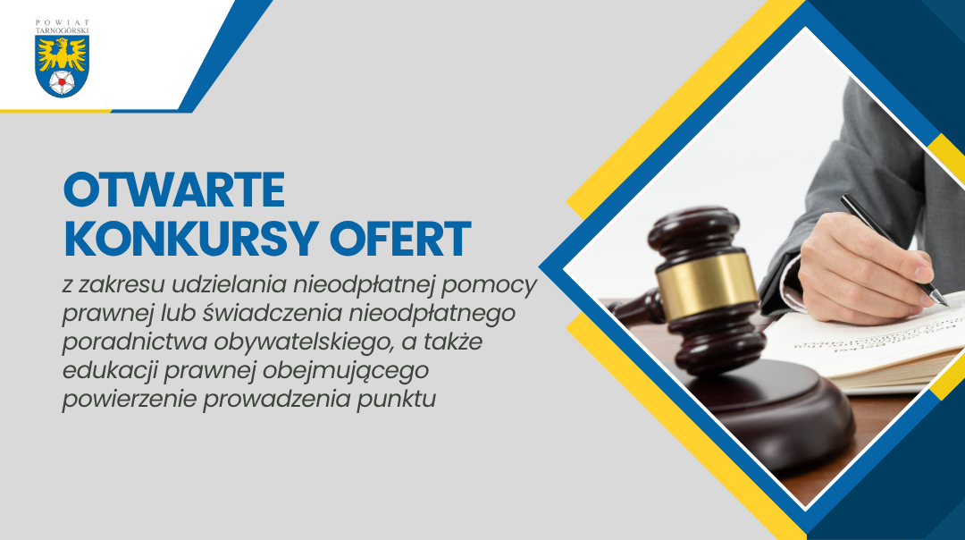 Otwarte konkursy ofert na realizację zadań publicznych Powiatu Tarnogórskiego w roku 2026