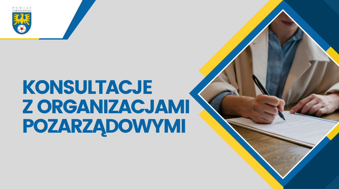 Konsultacje z organizacjami pozarządowymi
