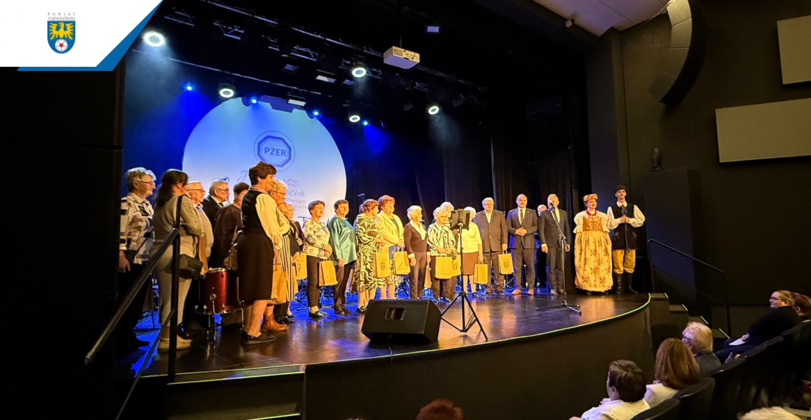 25-lecie działalności radzionkowskiego oddziału Polskiego Stowarzyszenia Emerytów, Rencistów i Inwalidów.