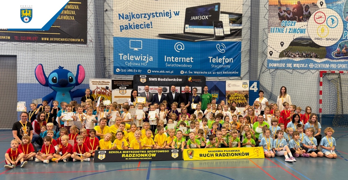 III Mistrzostwa Przedszkolaków w Radzionkowie – sportowa euforia najmłodszych