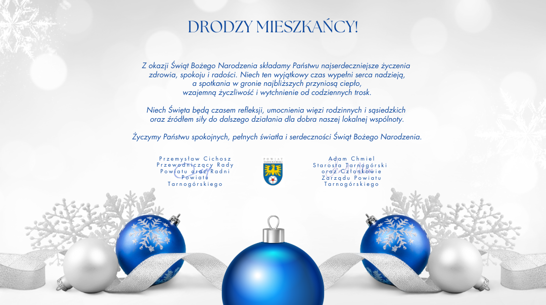 Wesołych Świąt Bożego Narodzenia