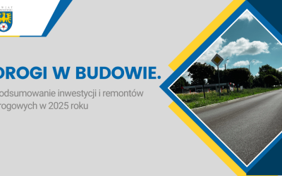 Drogi w budowie. Powiat Tarnogórski przyspiesza z inwestycjami