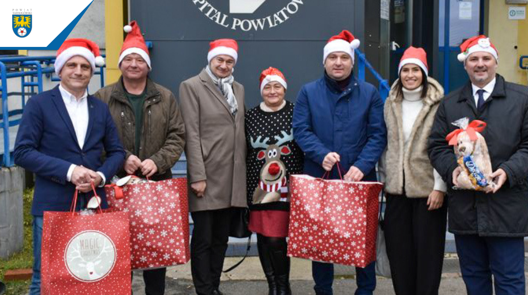 Mikołajowa radość na oddziale pediatrycznym
