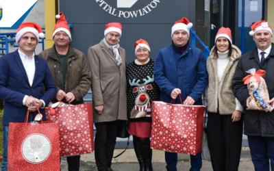 Mikołajowa radość na oddziale pediatrycznym