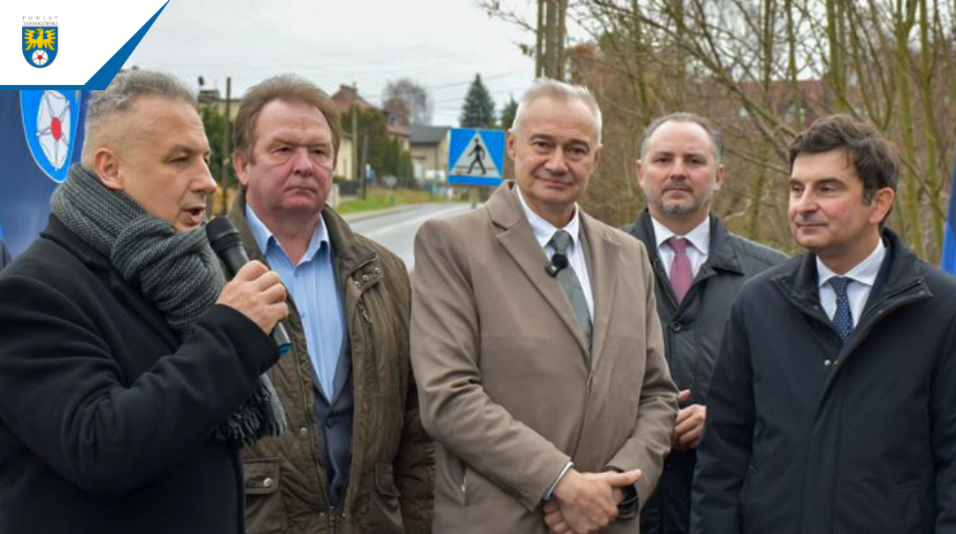 Oficjalne oględziny wyremontowanej ul. Wolności w Zbrosławicach