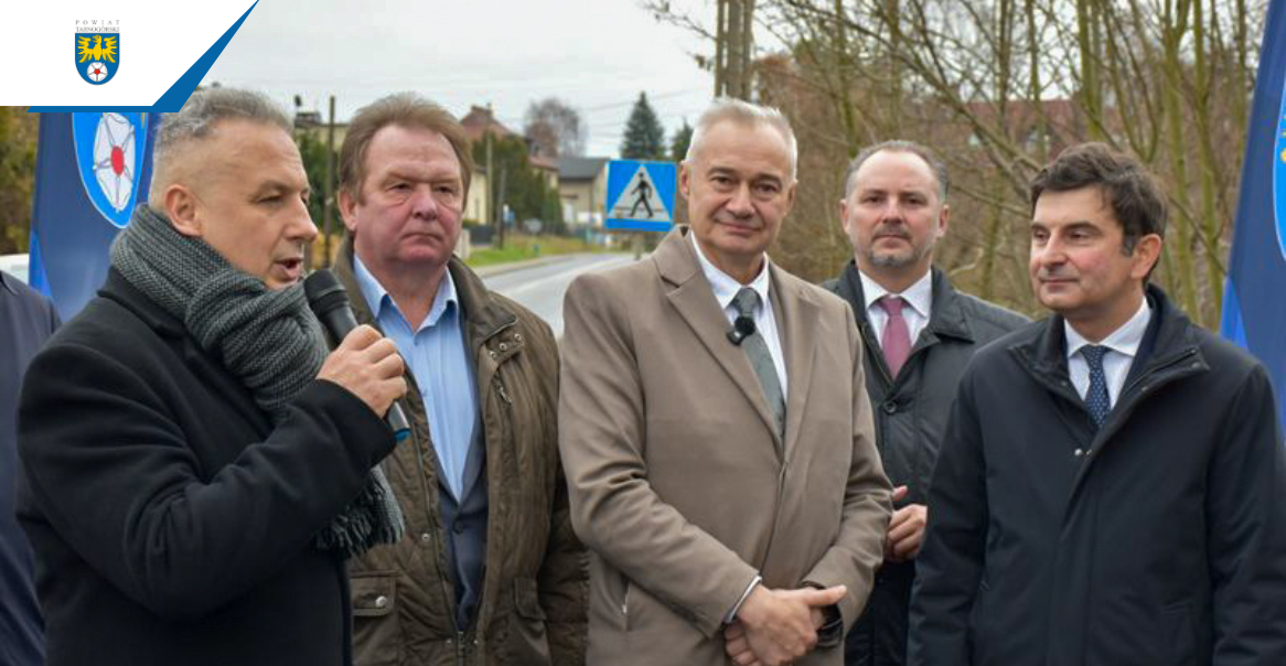 Oficjalne oględziny wyremontowanej ul. Wolności w Zbrosławicach