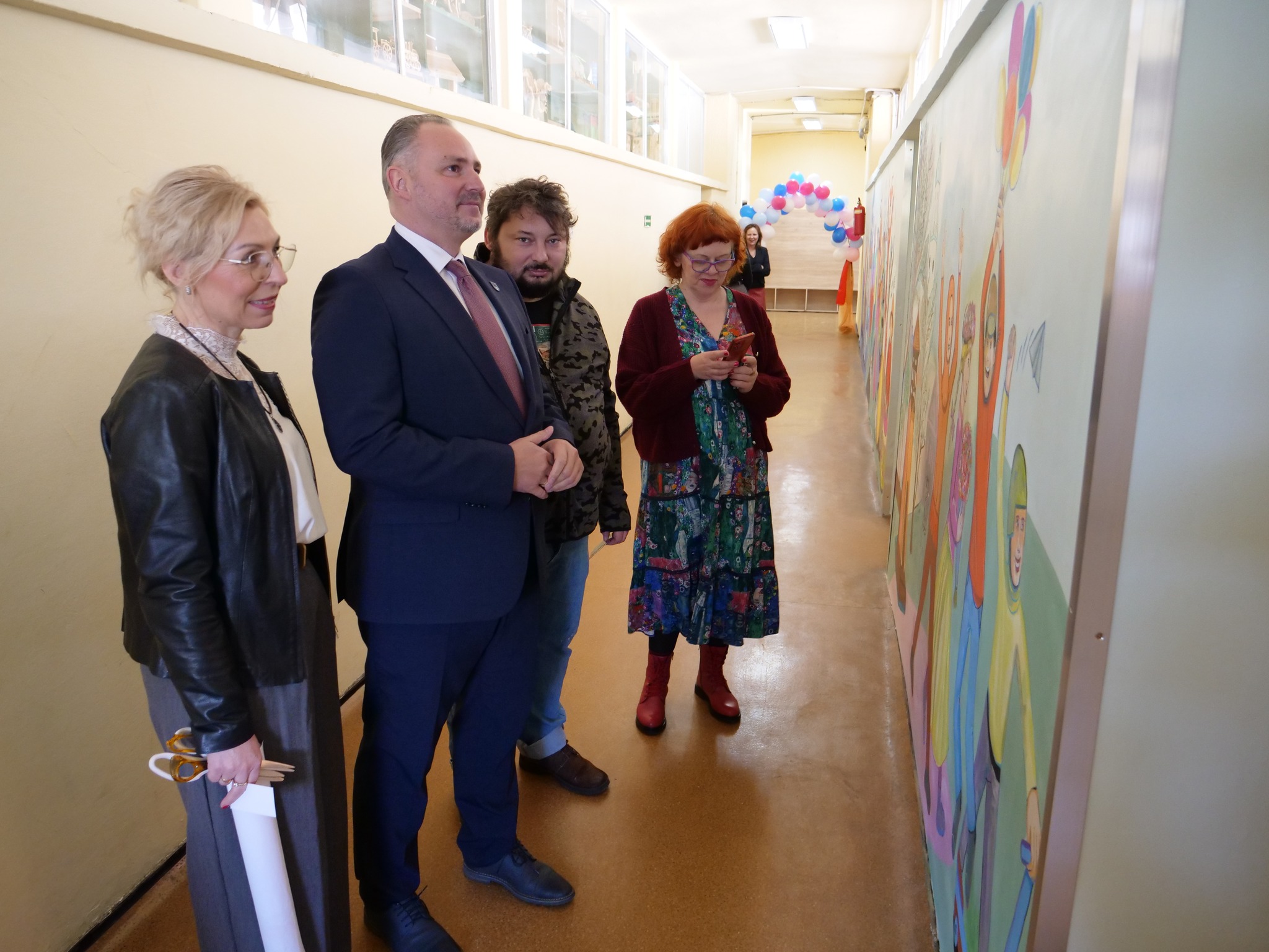 Nowy mural w Specjalnym Ośrodku Szkolno-Wychowawczym w Tarnowskich Górach