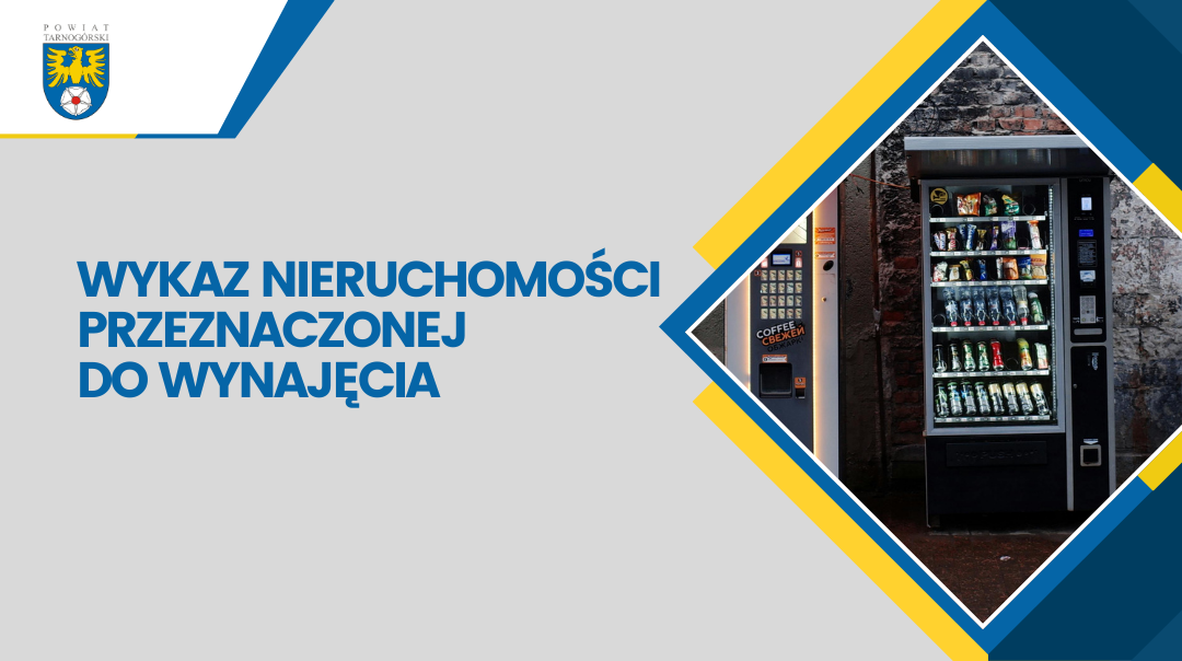 Wykaz nieruchomości przeznaczonej do wynajęcia