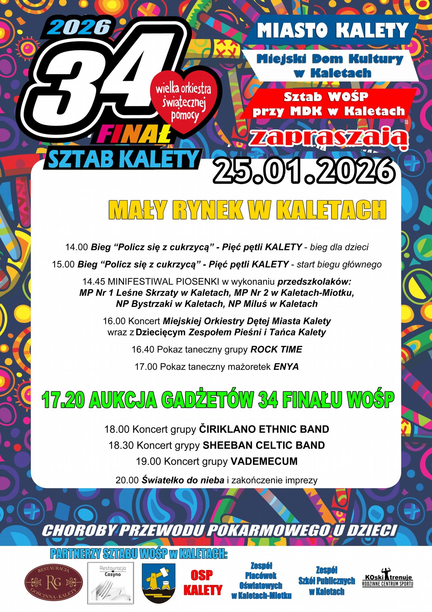 Kalety zapraszają na 34. Finał WOŚP